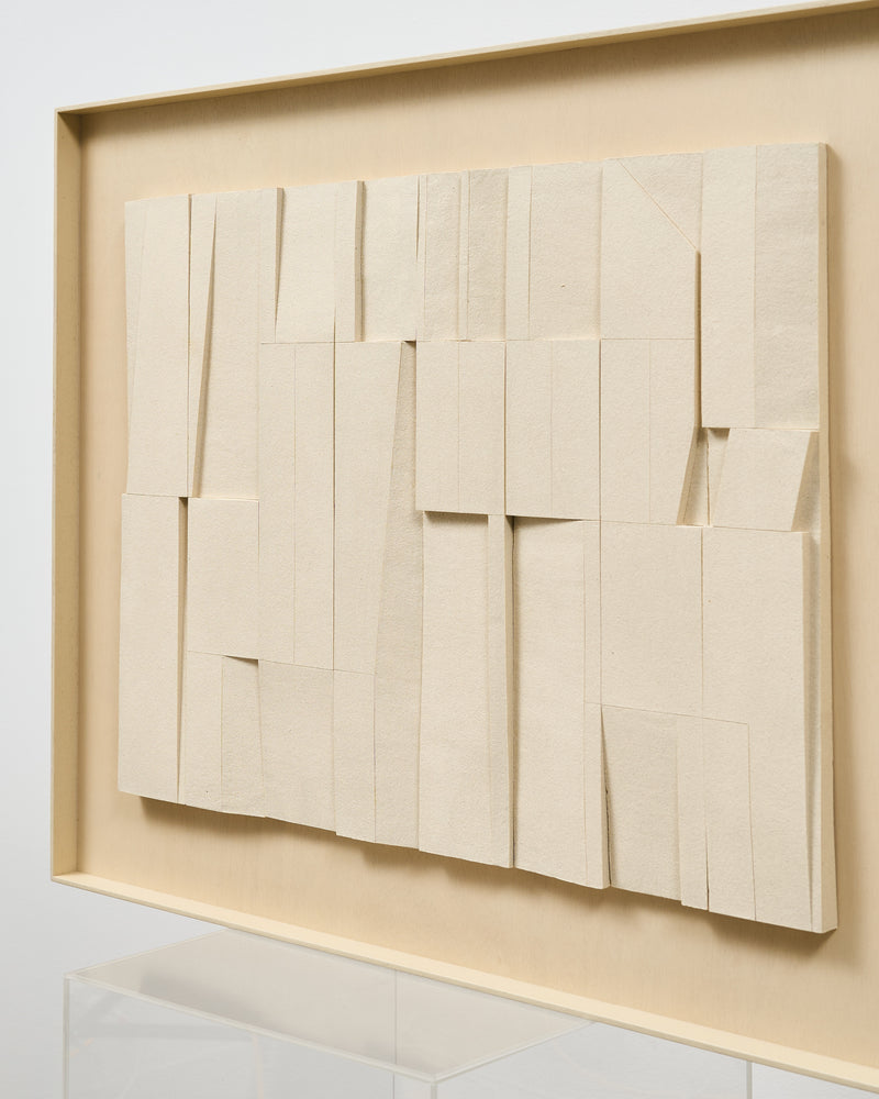 Bruce Rowe — 'November 4', Ceramic Relief, 2025