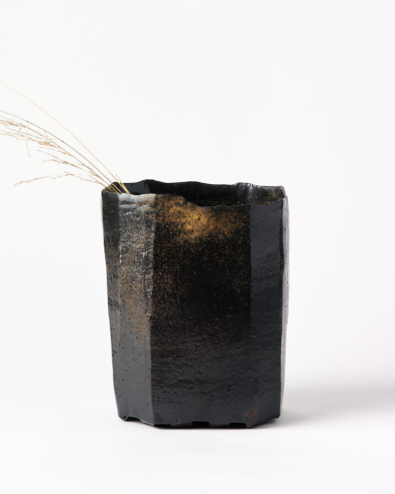 Steve Lees — Bleach Faceted Vase I, 2025