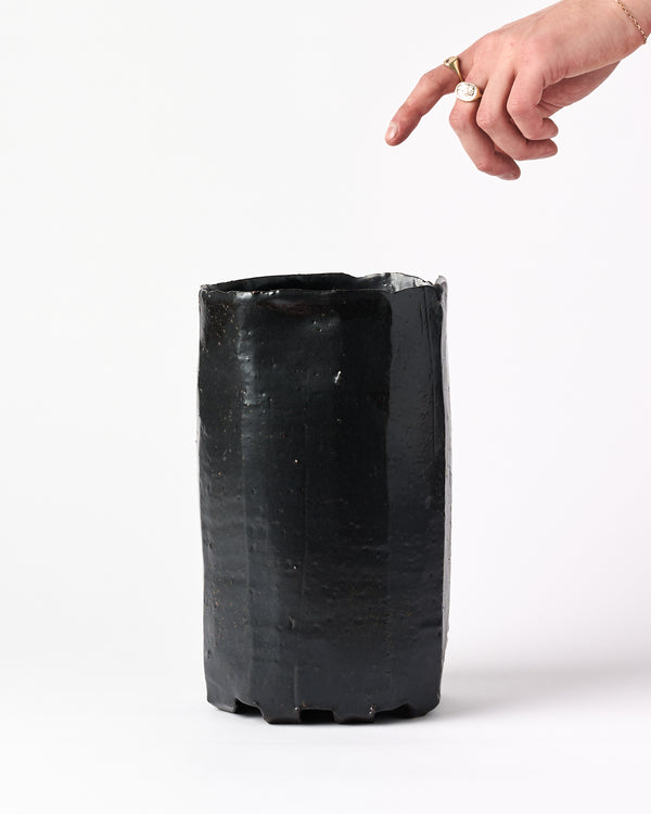 Steve Lees — Bleach Faceted Vase II, 2025