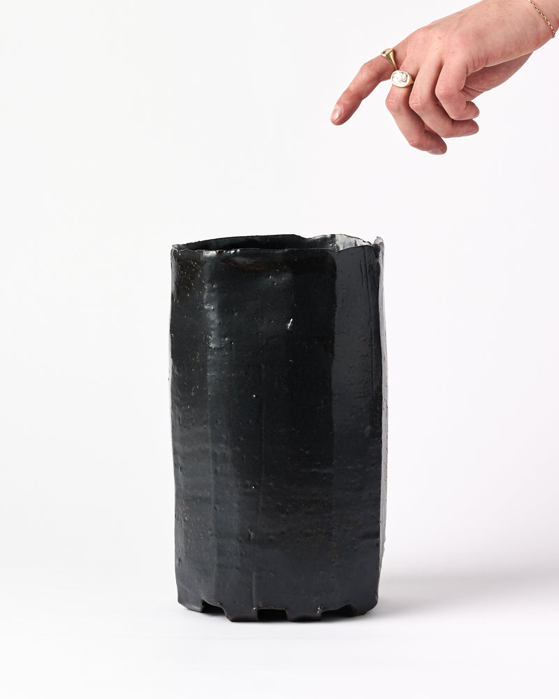 Steve Lees — Bleach Faceted Vase II, 2025