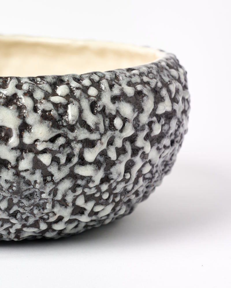 Christopher Plumridge — Black and White Rock Bowl, 2025