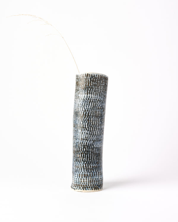Lauren Joffe — 'Blues', Tall Sculptural Vessel