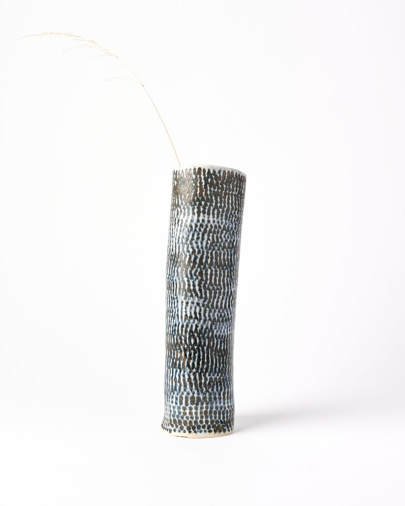 Lauren Joffe — 'Blues', Tall Sculptural Vessel