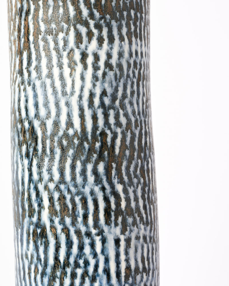 Lauren Joffe — 'Blues', Tall Sculptural Vessel