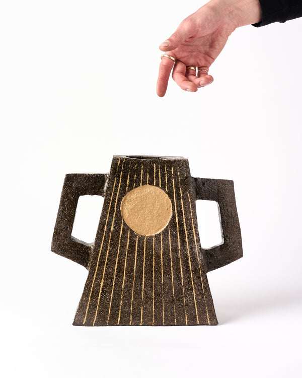 David Austin 'Ra', Sculptural Vessel