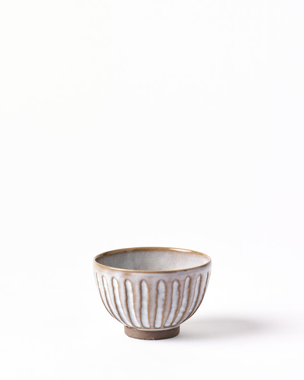 Terunobu Hirata — Low Fluted Teacup in Straw
