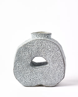 Sharon Alpren —'O' Vase in Volcanic Ink