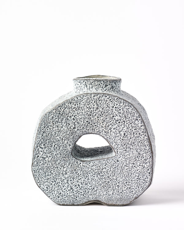 Sharon Alpren —'O' Vase in Volcanic Ink