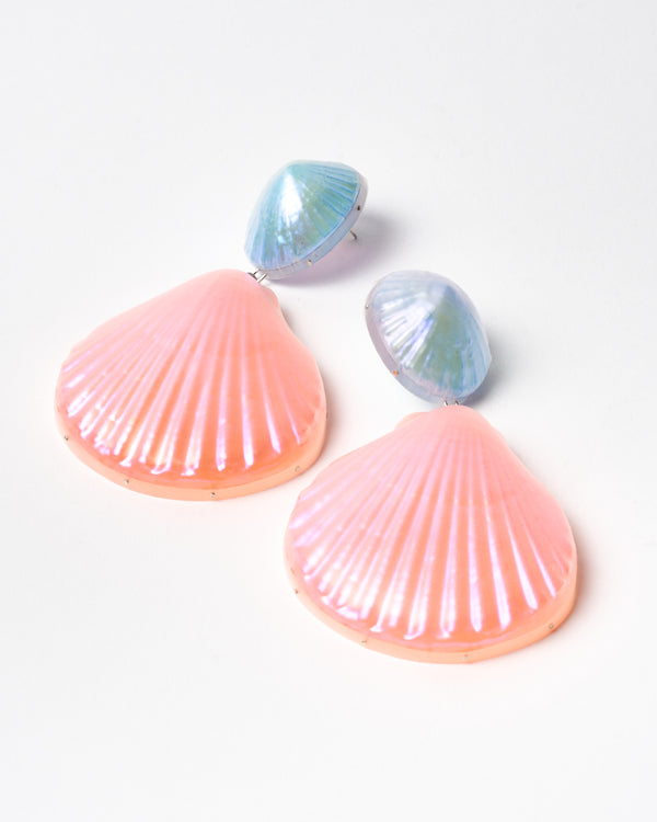 Katherine Hubble — Large Fan Shell Earrings