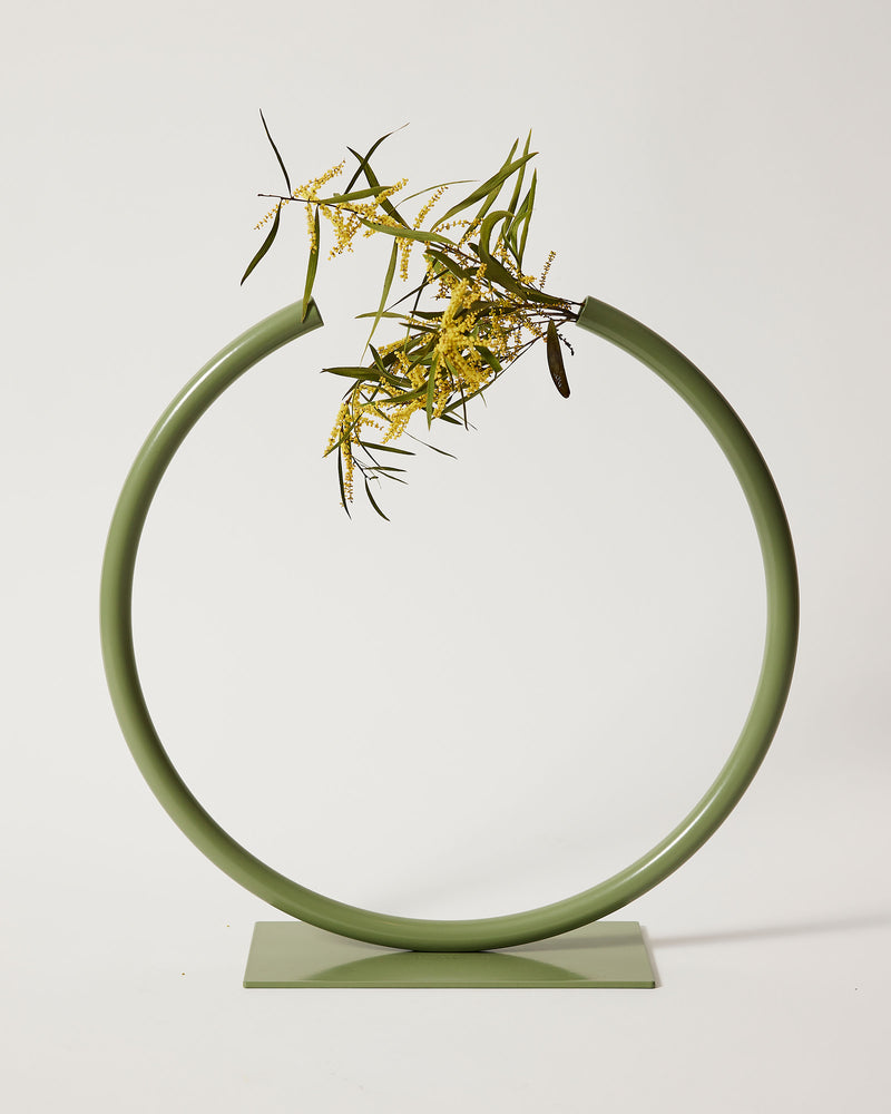 Anna Varendorff, ACV studio — Almost a Circle Vase in Sage