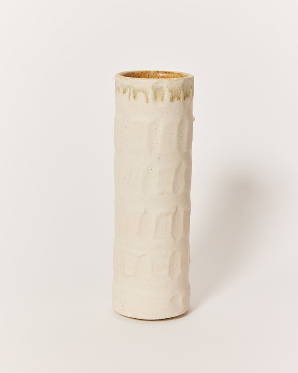 Ulrica Trulsson- 'Cylinder with Slip Texture', 2023