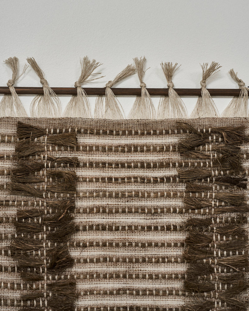 Emma Shepherd — 'Bark Form' Woven Textile, 2025