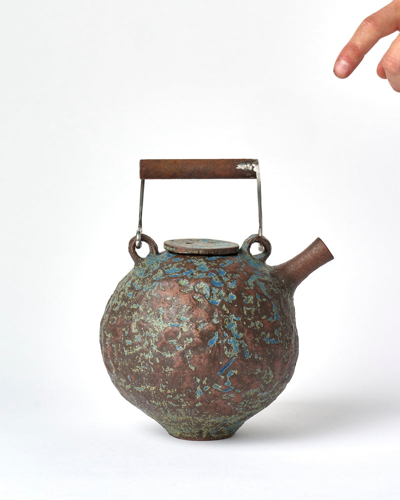 Em Frank  —   Patina Teapot l, 2025