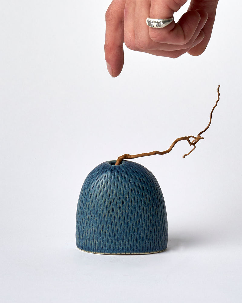 Asahi So — Hillock Budvase in Cobalt Blue #2