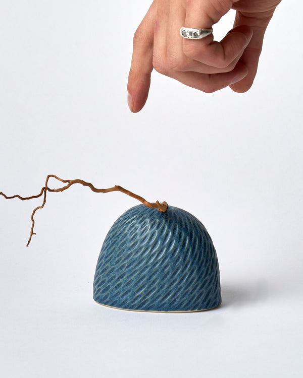Asahi So — Hillock Budvase in Cobalt Blue #3