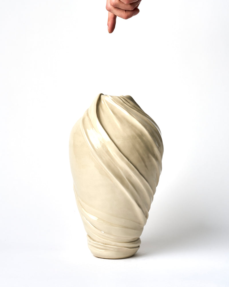 Alexandra Howie — 'Draped Vase', Sculptural Vase