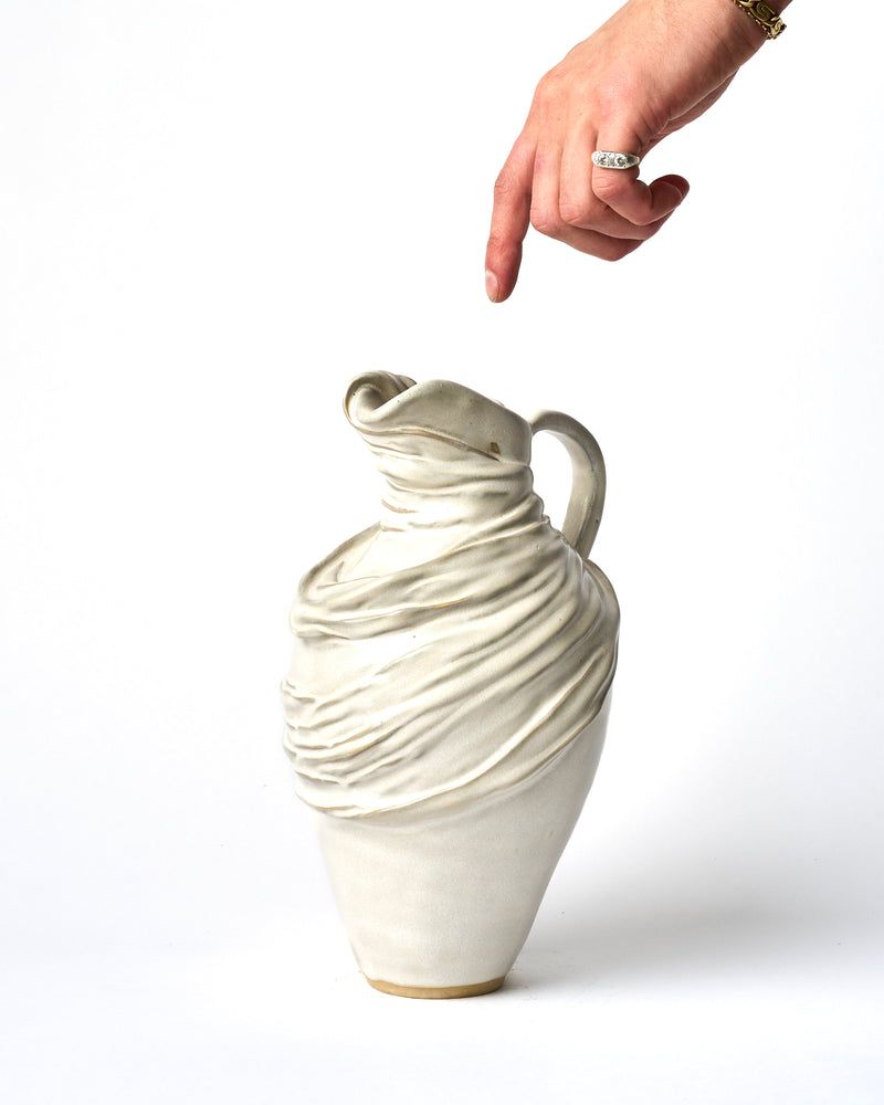 Alexandra Howie — 'Half-Draped Pitcher', Sculptural Vase