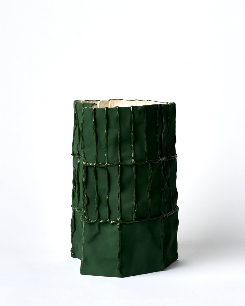 Lucy Tolan — Tile Vessel in Green