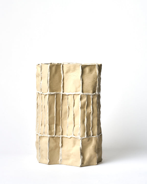 Lucy Tolan — Tile Vessel in White
