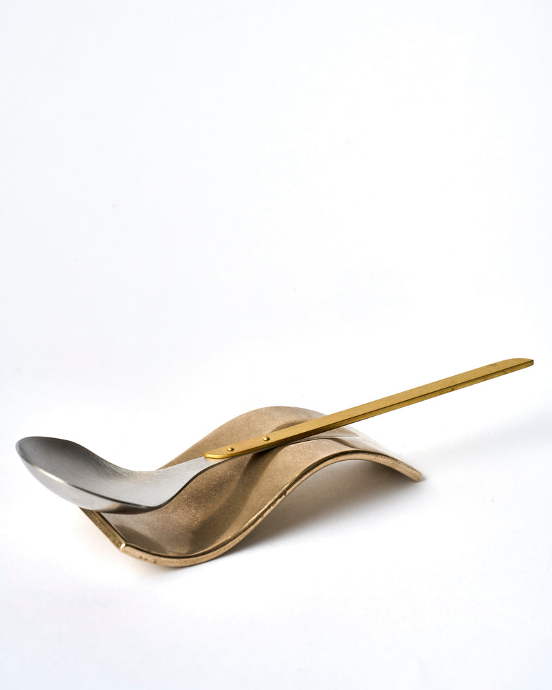 Corbet — 'Sine Spoon Rest', in Brass
