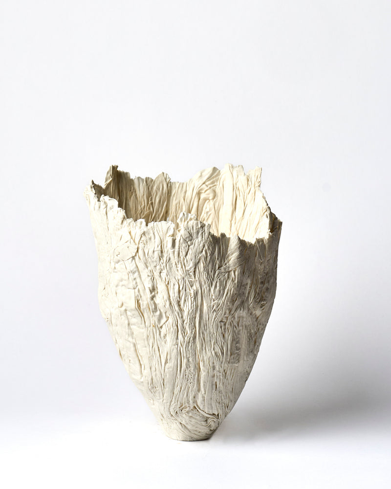 Lorraine Dean — 'Hush VII' Sculpture in White, 2025