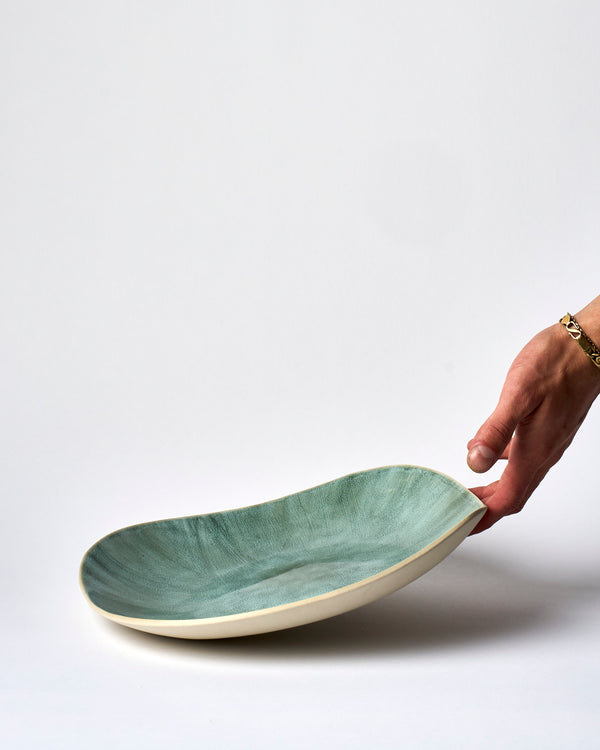 Tracy Muirhead —  Open Serving 'Pebble Bowl' in Aqua