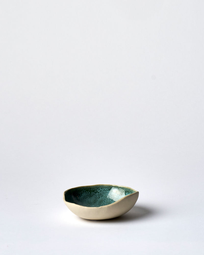 Tracy Muirhead —  Small 'Pebble Bowl' - Size 2 in Aqua