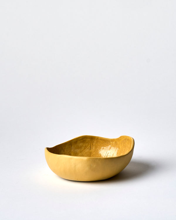 Tracy Muirhead —  Small 'Pebble Bowl' - Size 3 in Mustard