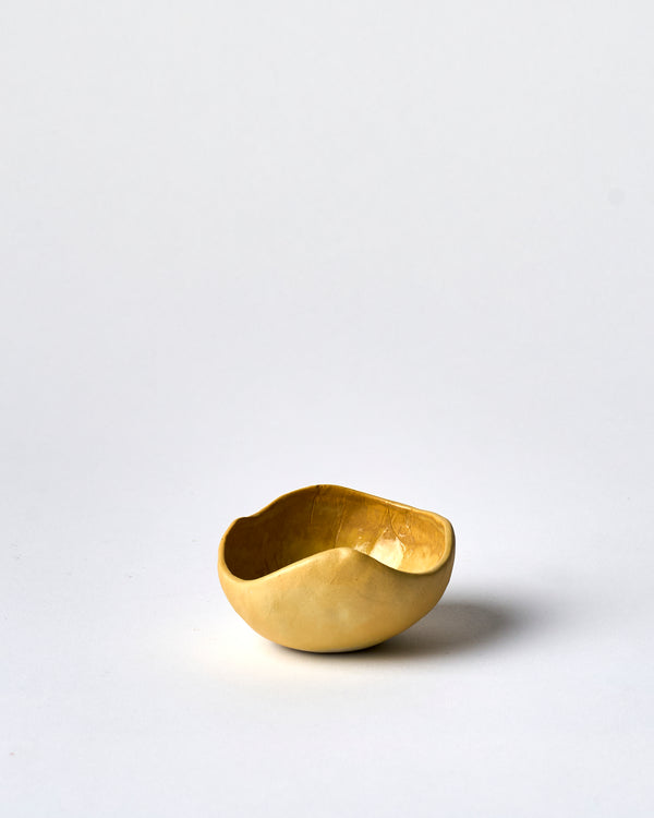 Tracy Muirhead —  Small 'Pebble Bowl' - Size 2 in Mustard