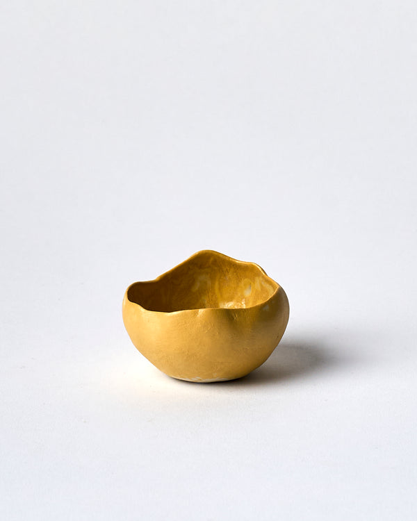 Tracy Muirhead —  Small 'Pebble Bowl' - Size 1 in Mustard