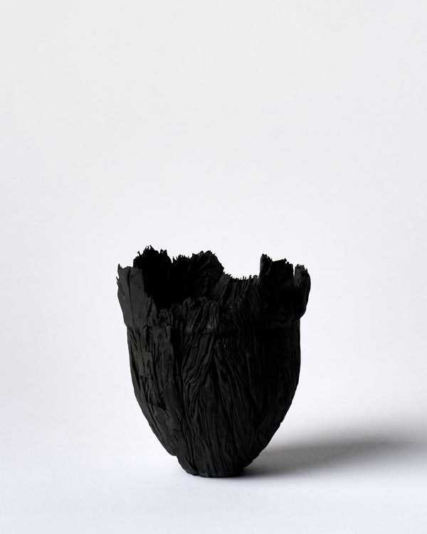 Lorraine Dean — 'Hush', Small Sculpture in Black, 2025