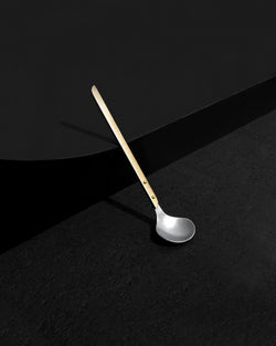 Ferro Forma — Teaspoon in Brass and Stainless Steel