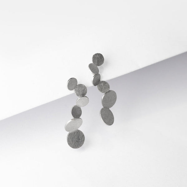 Ferro Forma —  Cascade Earrings in Stainless Steel