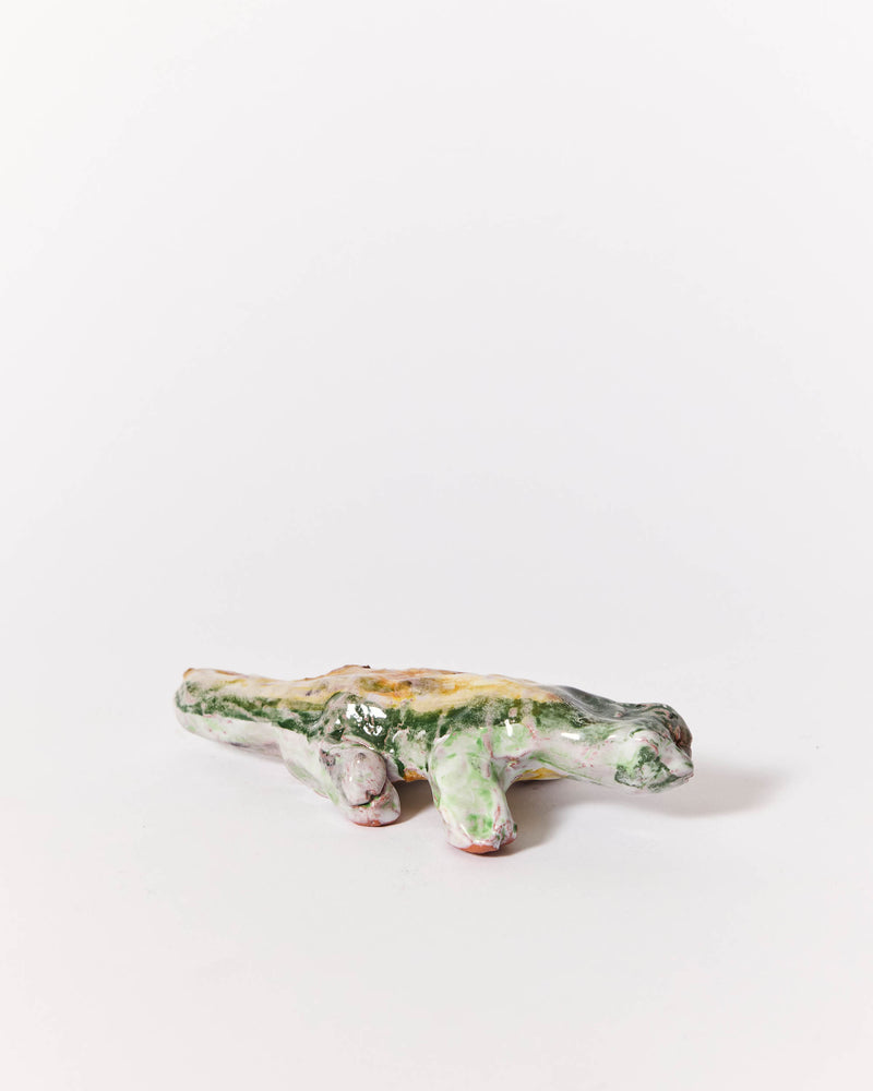 Raphy — 'Lizard #1' Sculptural Ceramic, 2025