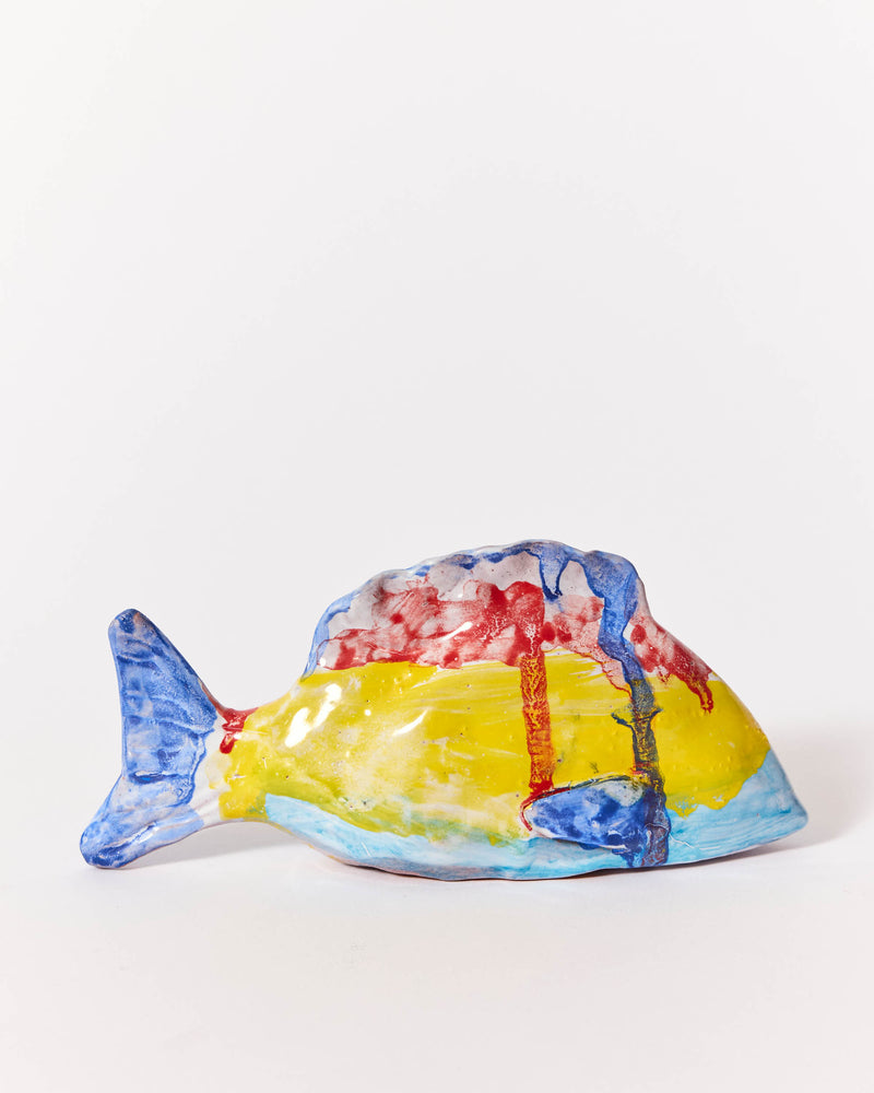 Raphy — 'Fish #2' Sculptural Ceramic, 2025