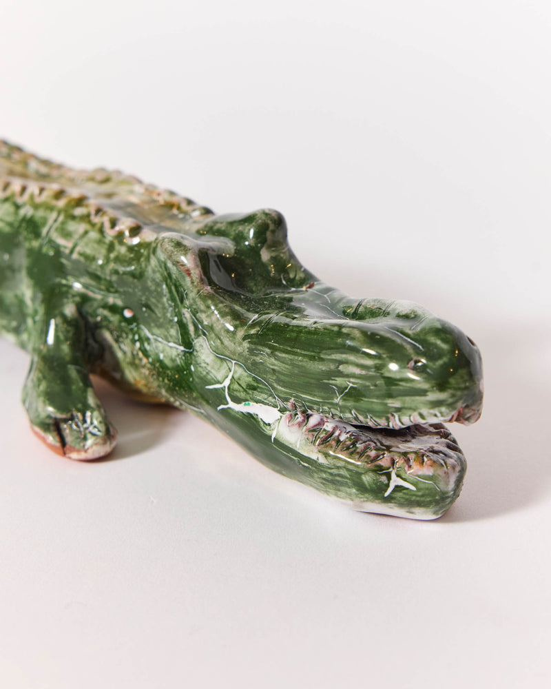 Raphy — 'Crocodile' Sculptural Ceramic, 2025