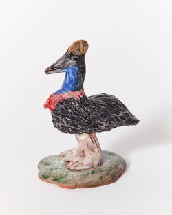 Raphy — 'Cassowary' Sculptural Ceramic, 2025