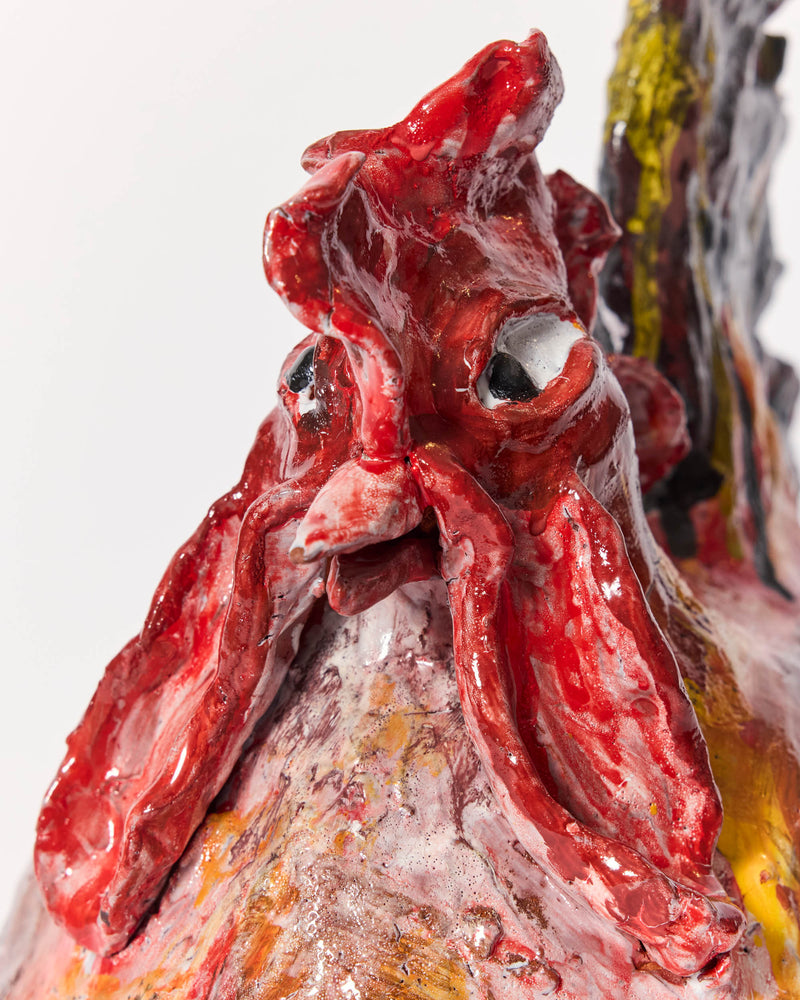 Raphy — 'Chook' Sculptural Ceramic, 2025