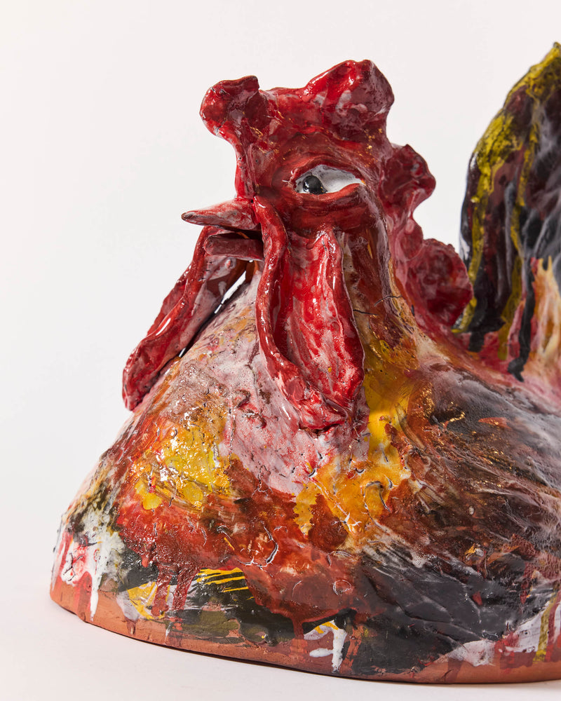 Raphy — 'Chook' Sculptural Ceramic, 2025