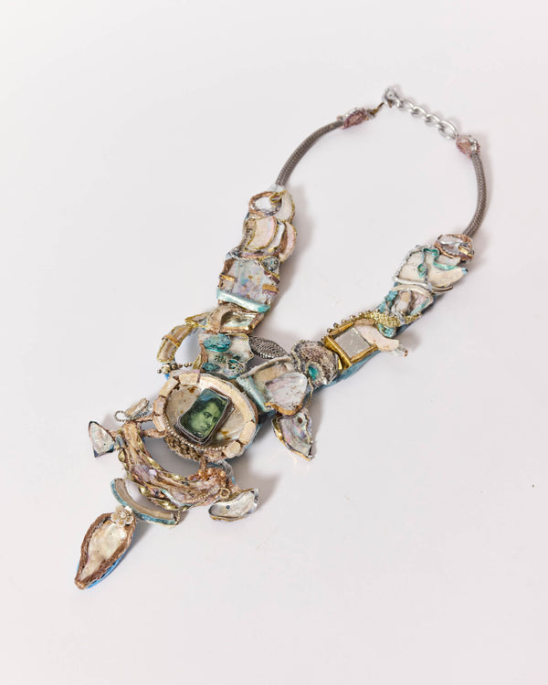 Kate Durham – 'Man in a Green Locket' Necklace