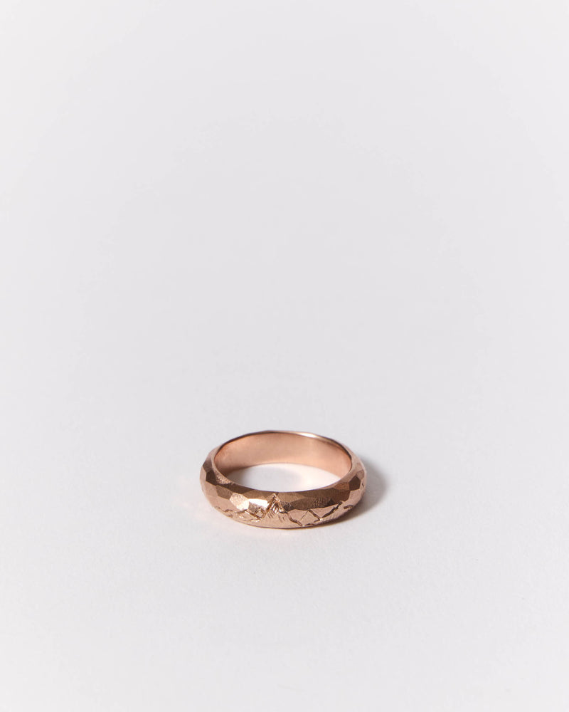 Laura Deakin — 'Mountain Range Ring I' in Rose Gold