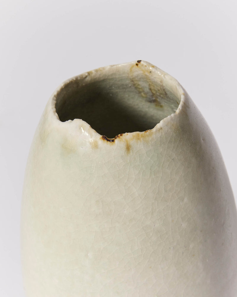 Steve Lees — 'Tall Round Egg' Sculptural Vase