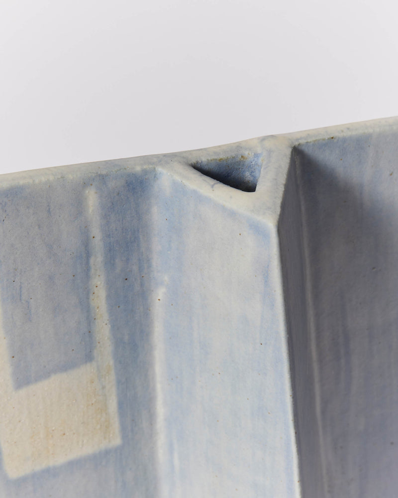 Angela Hayes — 'Blue Sky Reflections' Sculptural Vessel