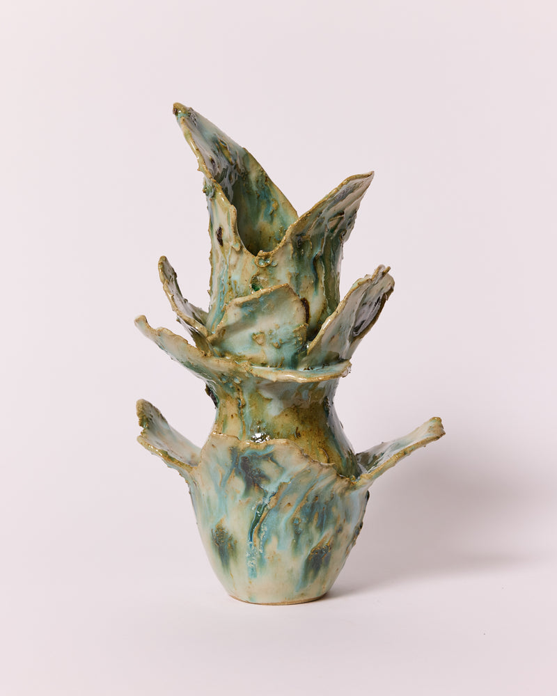 Georgina Proud — 'Verdant' Sculptural Vessel