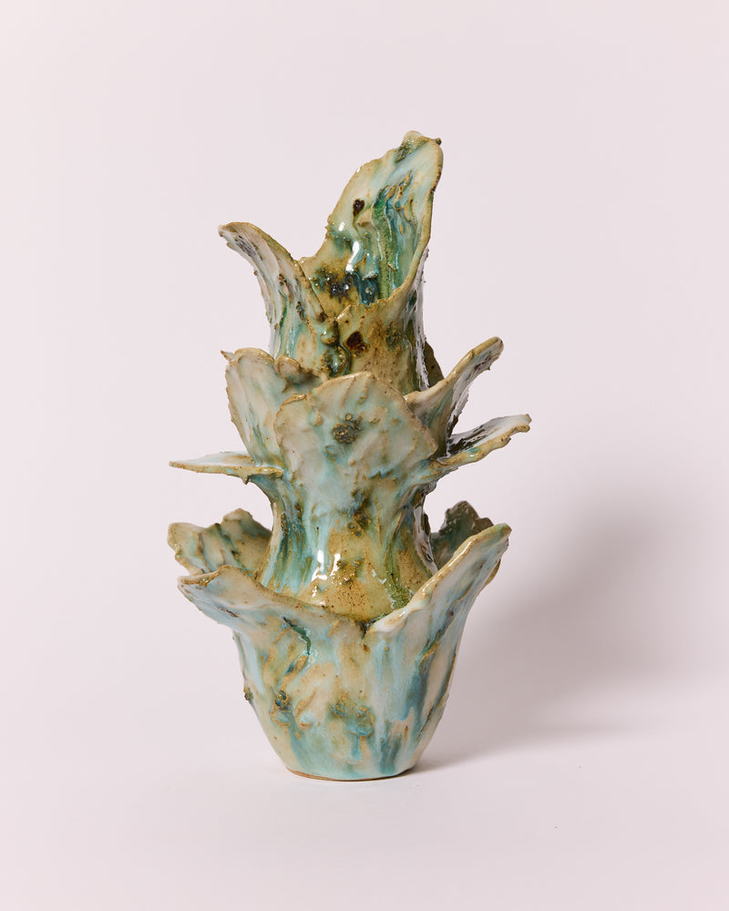 Georgina Proud — 'Verdant' Sculptural Vessel