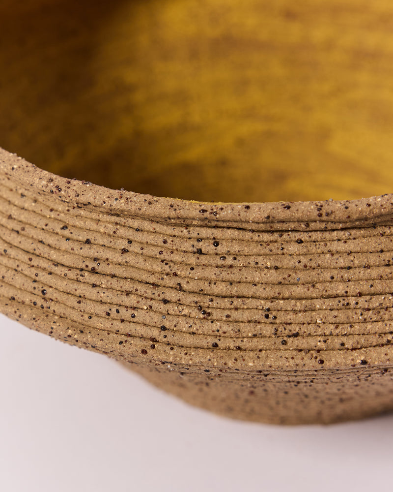 Mali Taylor — Small 'Ochre Orbit', Ornamental Vessel