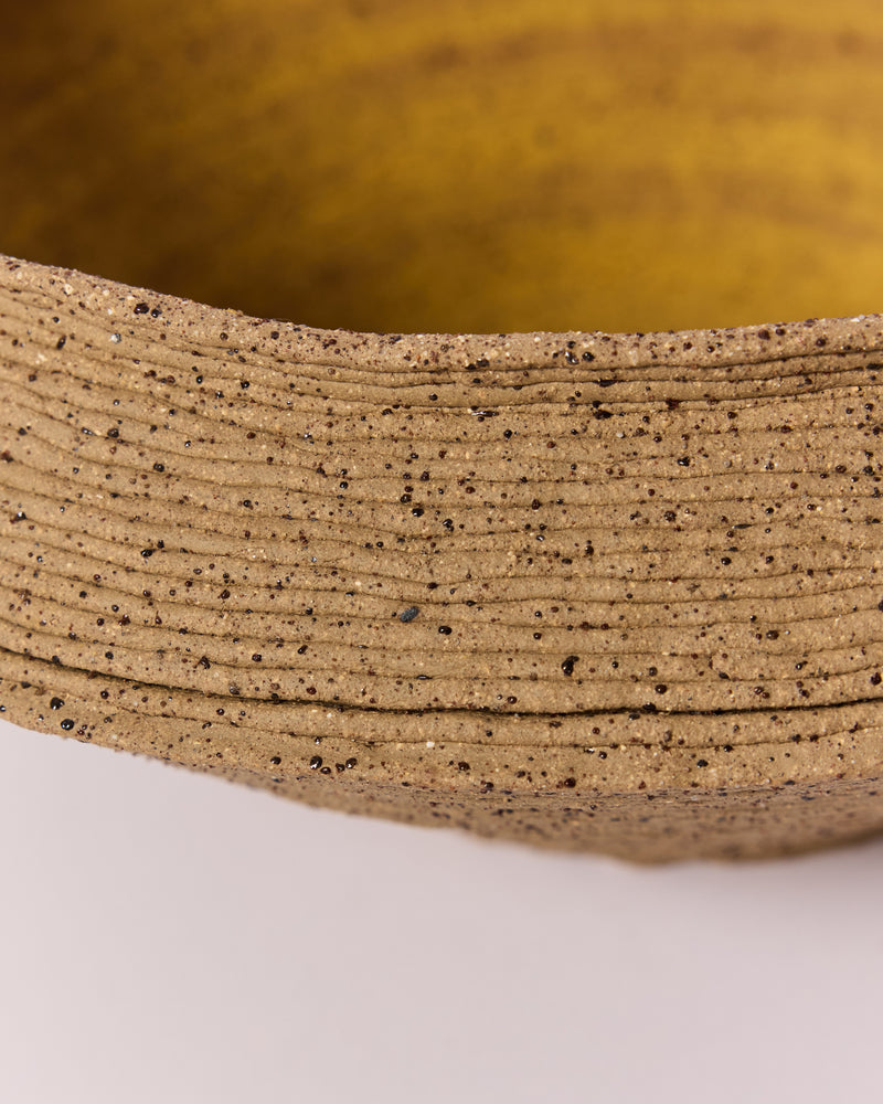 Mali Taylor — Large 'Ochre Orbit', Ornamental Vessel