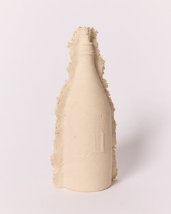 Kristin Burgham — 'The Point Bottle' in Milk, Sculptural Vessel