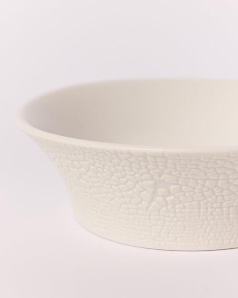 Emma Jimson — 'Ectus' Serving Bowl in White | SHOP@Craft