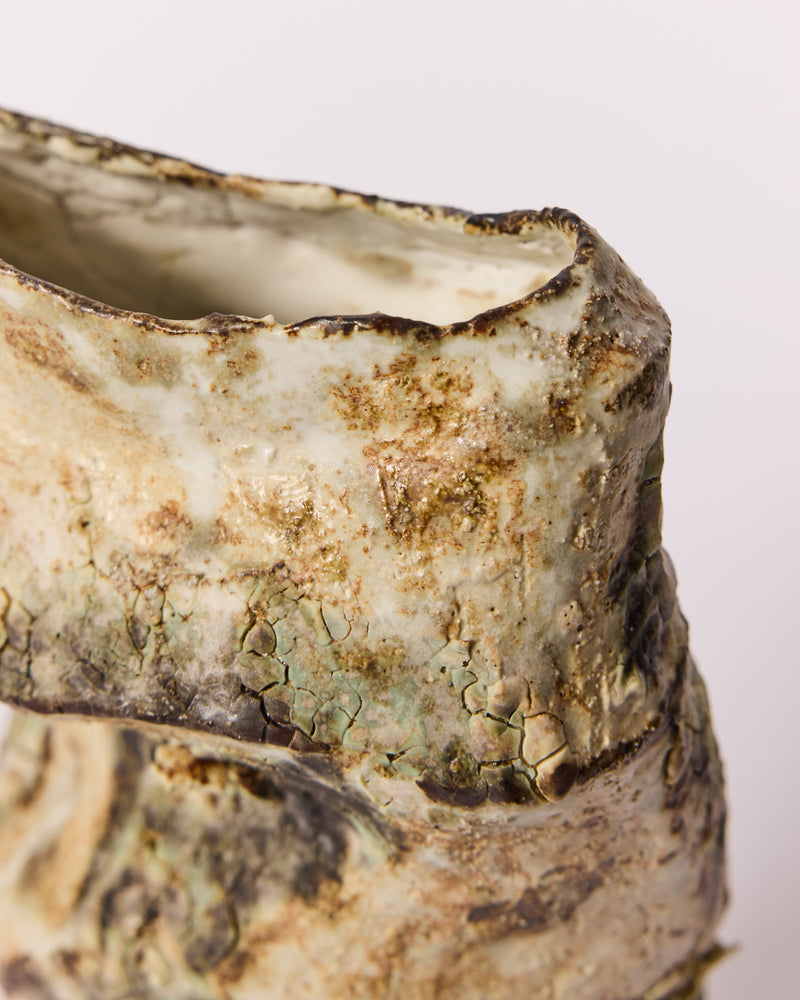 Julienne Lewis — Large 'Found Series', Sculptural Vessel #5